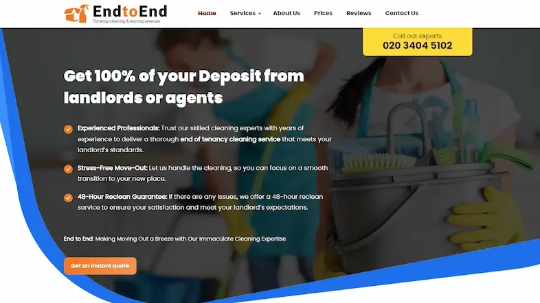 End of Tenancy Cleaning