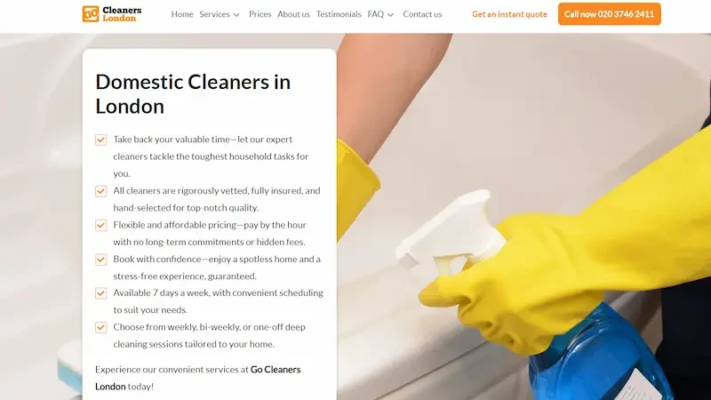 Go Cleaners London
