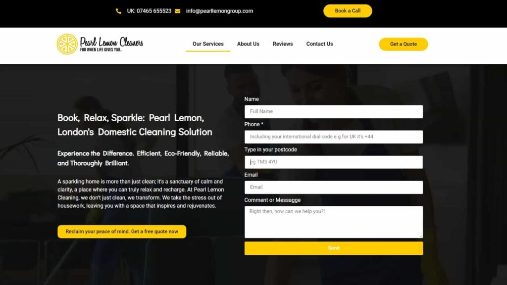 Pearl Lemon Cleaners