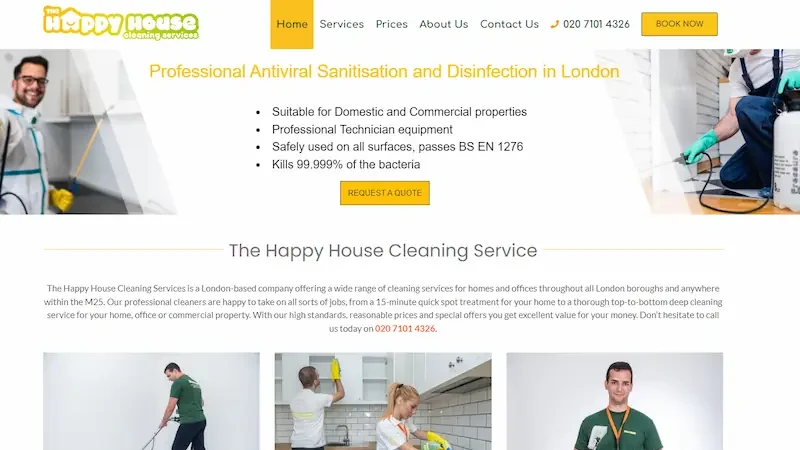 The Happy House Cleaning