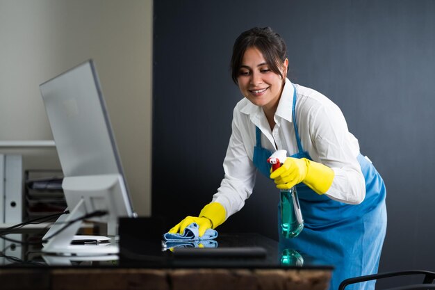 Post Construction Cleaning Services for Office Desks in London by Expert Janitors