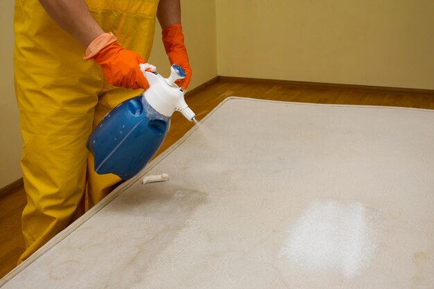 Our cleaning process for tile and grout cleaning services in London