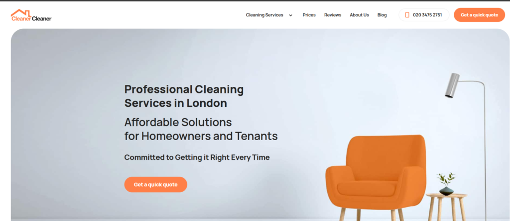 9. Cleaner Cleaner