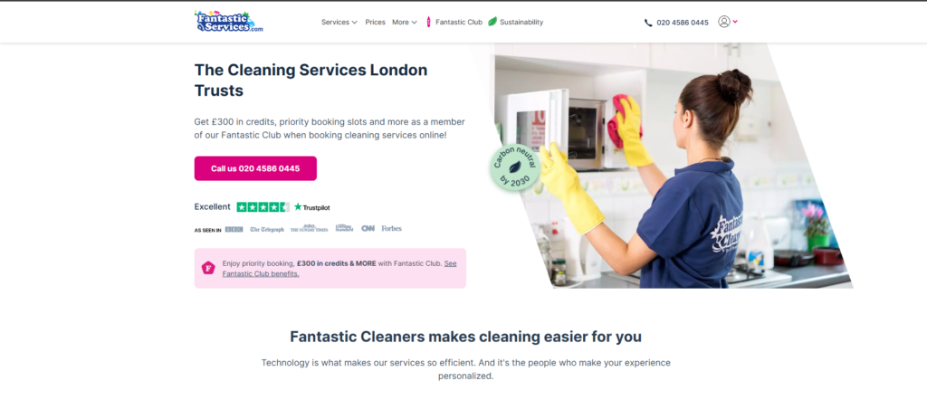 2. Fantastic Cleaners