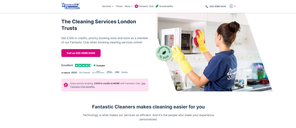 2. Fantastic Cleaners
