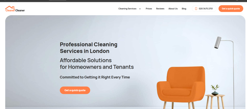 9. Cleaner Cleaner