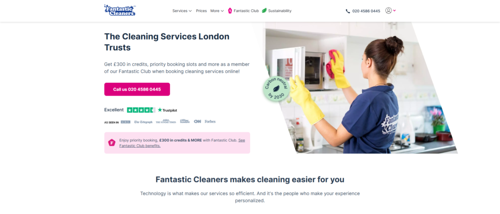 2. Fantastic Cleaners