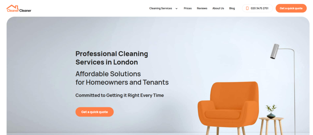 9. Cleaner Cleaner