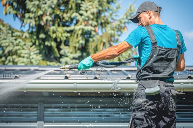 Roof Tiles Washing Service In London