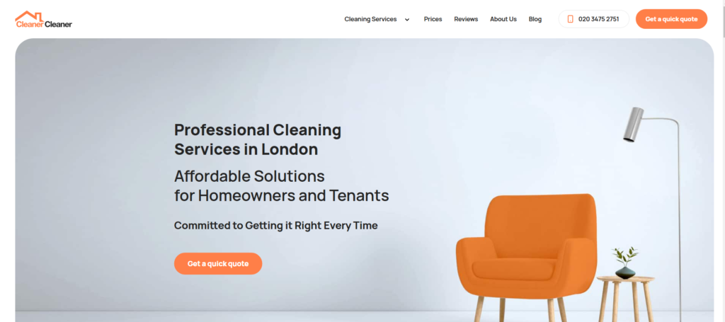 9. Cleaner Cleaner