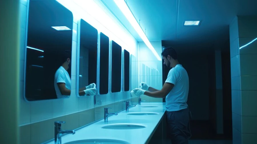 High-Touch Area Sanitization
