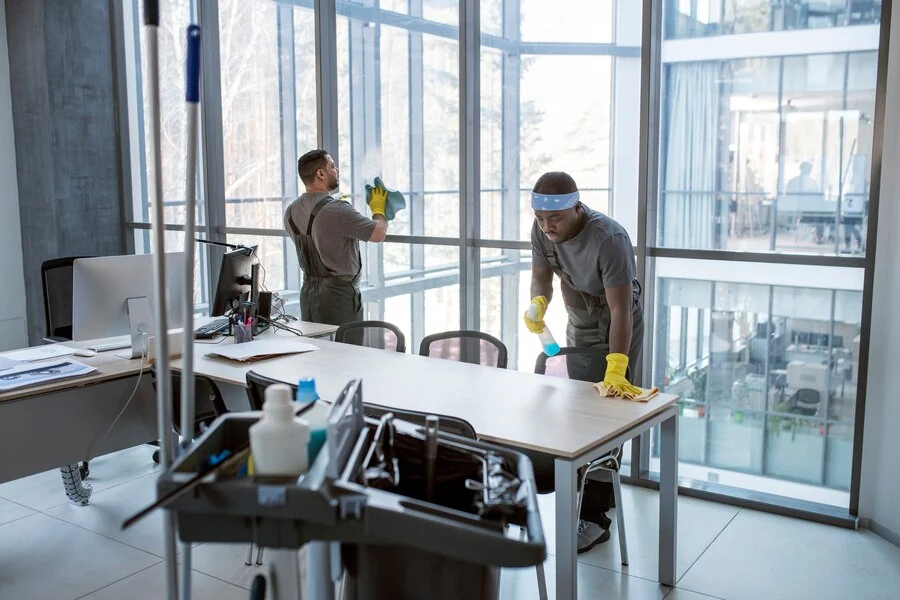 Office Building Window Cleaning
